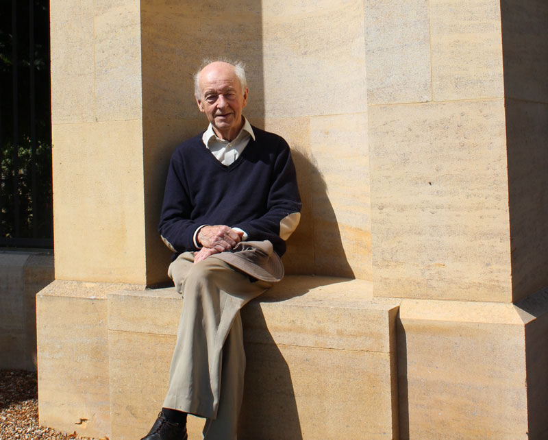 Barry Clayton photographed at Tyringham Hall