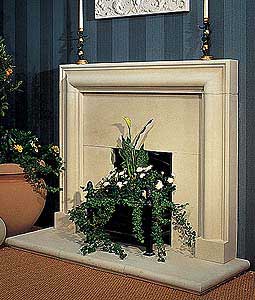 Vanbrugh Fireplace (without mantels) no slip rebates including Hearth