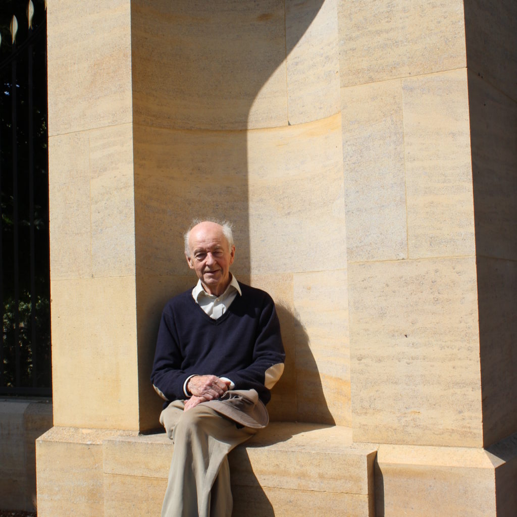 Barry Clayton photographed at Tyringham Hall