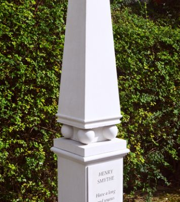 Personalised Obelisk & Pedestal
